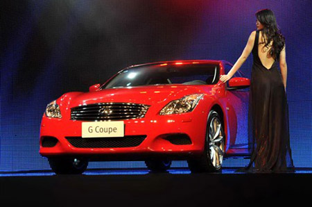 Nissan all-new Infiniti G37 goes on sale in China